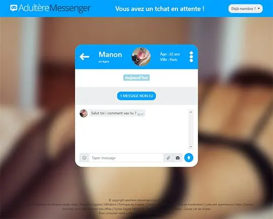 Adultere Messenger Logo