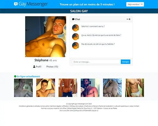Gay Messenger Logo