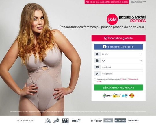 Jacquie & Michel Rondes Logo