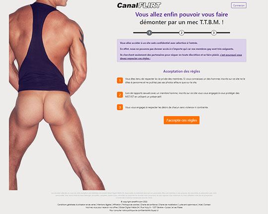 CanalFlirt Gay Logo