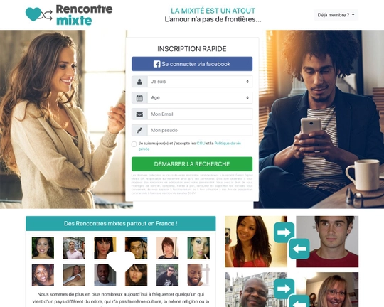 Rencontre Mixte Logo