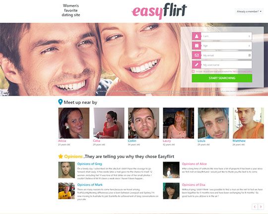 EasyFlirt Logo