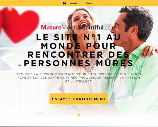 Mature Meets Beautiful Logo