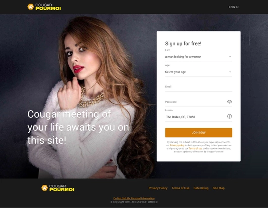 Cougar Pour Moi Logo
